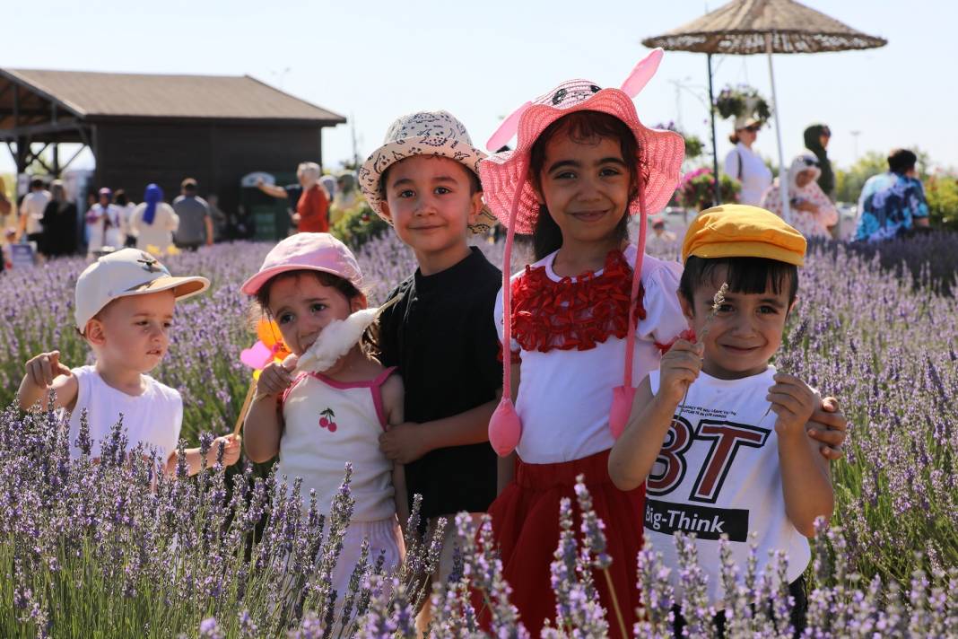 Karatay’ın mor denizi tüm dünyayı peşinden sürükledi! Görmeyen kalmadı 5